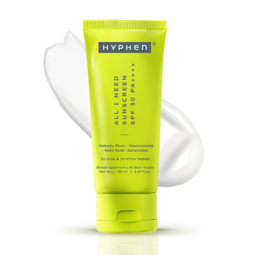 Hyphen All I Need Sunscreen SPF 50 PA++++ | With New-Gen UV Filters