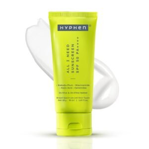 Hyphen All I Need Sunscreen SPF 50 PA++++ | With New-Gen UV Filters