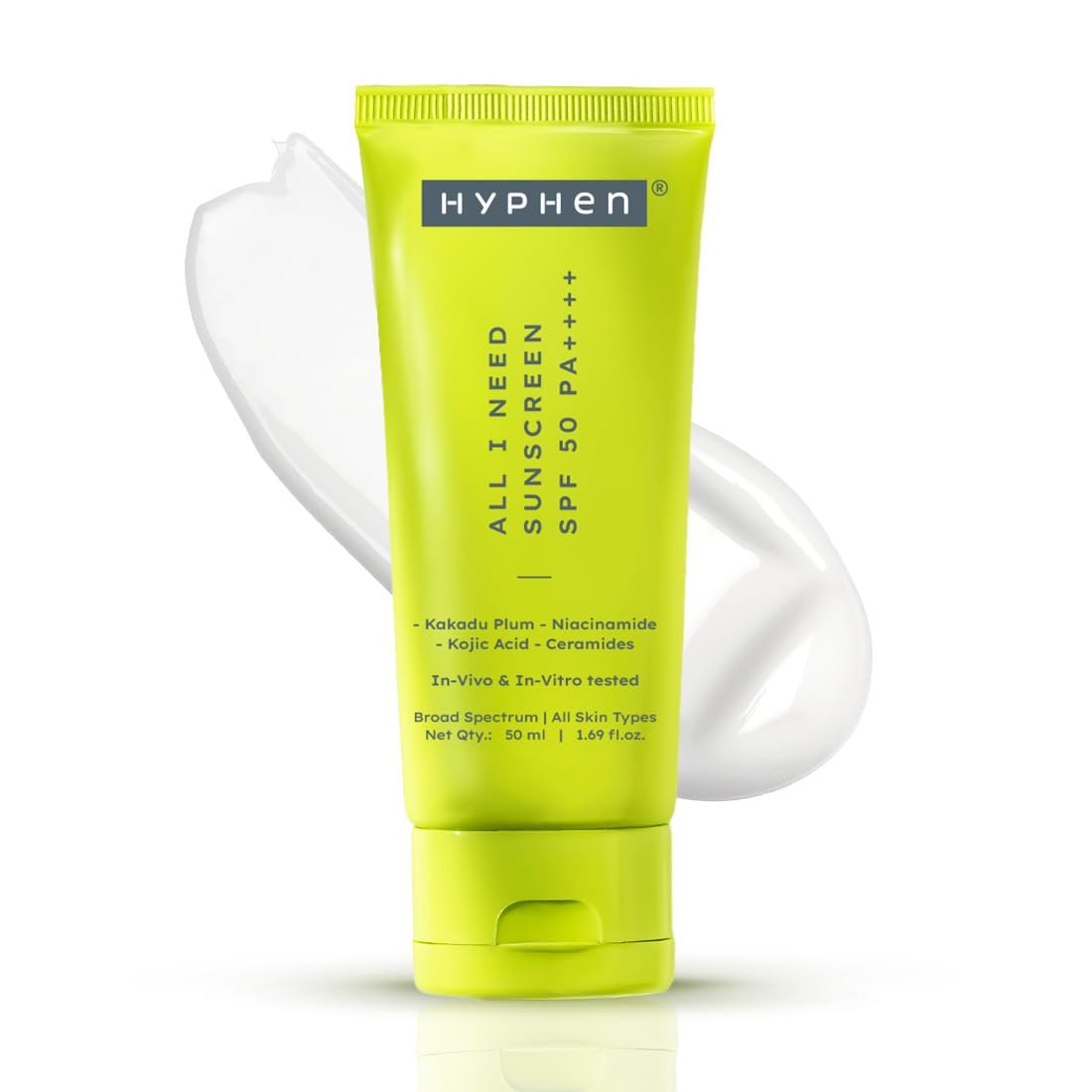Hyphen All I Need Sunscreen SPF 50 PA++++ | With New-Gen UV Filters