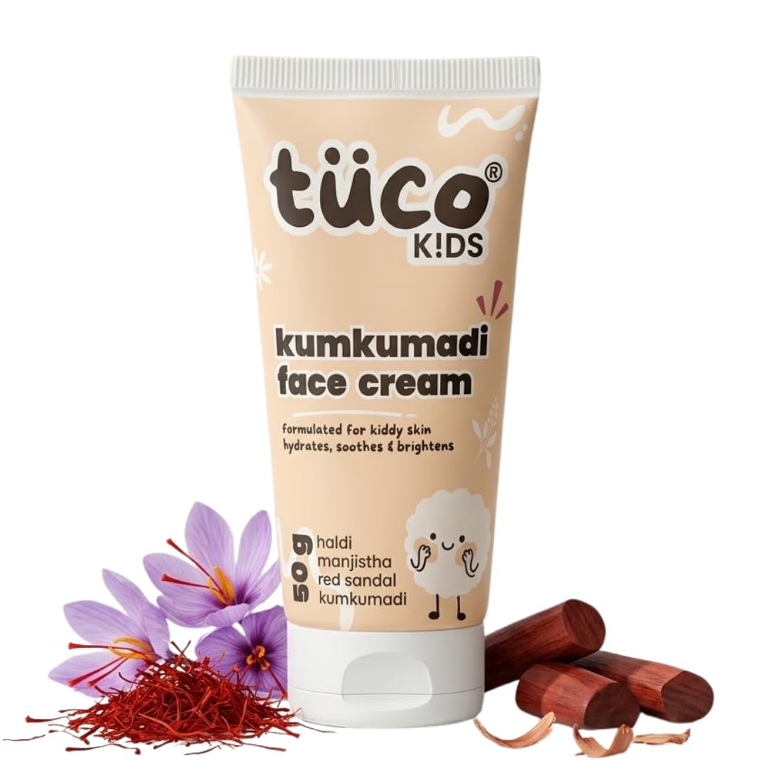 Tuco® Kids Kumkumadi Face Cream | Lightweight, Non Greasy & Fast Absorbing