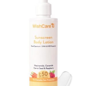 WishCare Sunscreen Body Lotion with SPF 50 PA+++ In- Vivo Tested