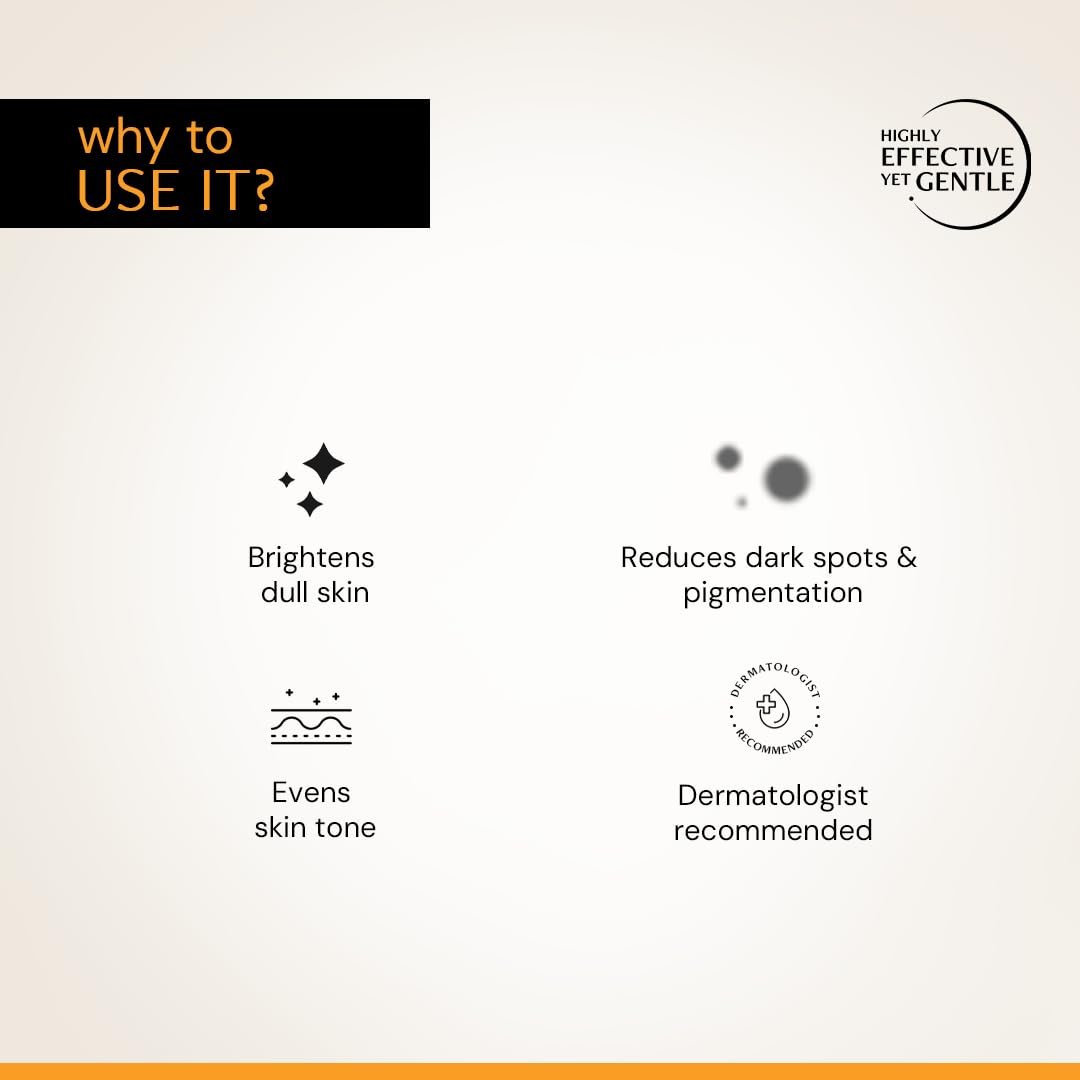 Deconstruct Vitamin C Brightening Face Moisturizer | 3% Vitamin C + 1% Kojic Acid + 5% Niacinamide - Image 2