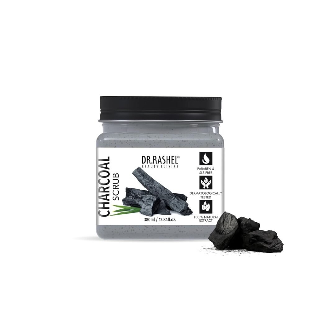 Charcoal Scrub For Face & Body (380 Ml) | All Skin