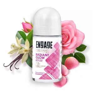 Engage Radiant Glow Underarm Roll On Deo for Women|72 Hour Sweat & Odour Protection|Instant Skin
