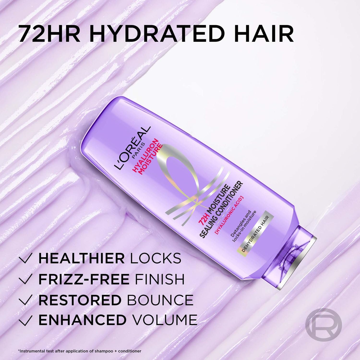 L'Oreal Paris Fresh Hyaluron Moisture 72HR Moisture Sealing Conditioner Powered By Hyaluronic Acid - Image 5