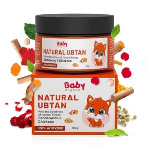 BabyOrgano Ayurvedic Ubtan Bath Powder for Babies, Kids & Mothers 0+ Months | 100g (Pack of 1)