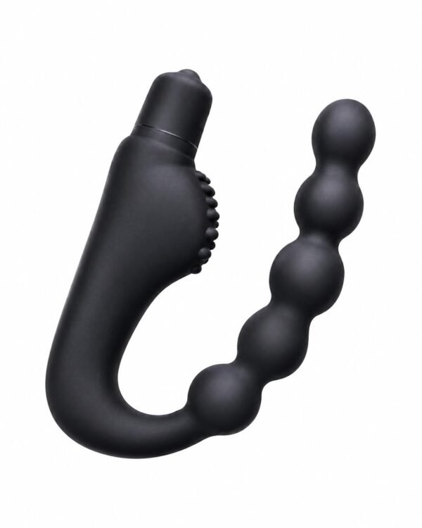 PEAK RIPPLE Ripple Flexible Silicone Wellness Massager | Graduated Bead Design with Focused Vibrations | Shower Friendly Reusable Personal Wellness Device